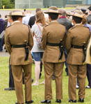 The Queens Gurkha Signals (QGS)<br><i>Photo courtesy of the RSA</i>